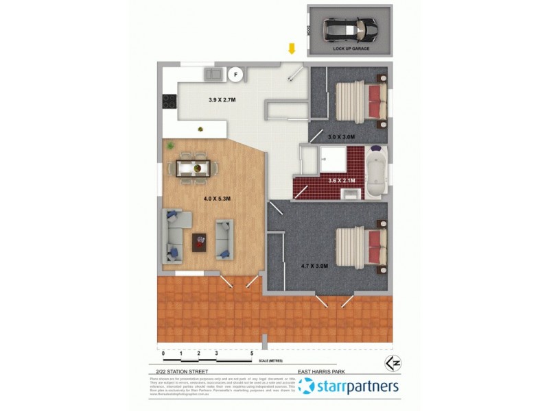 2/22 Station St East, Harris Park NSW 2150 Floorplan