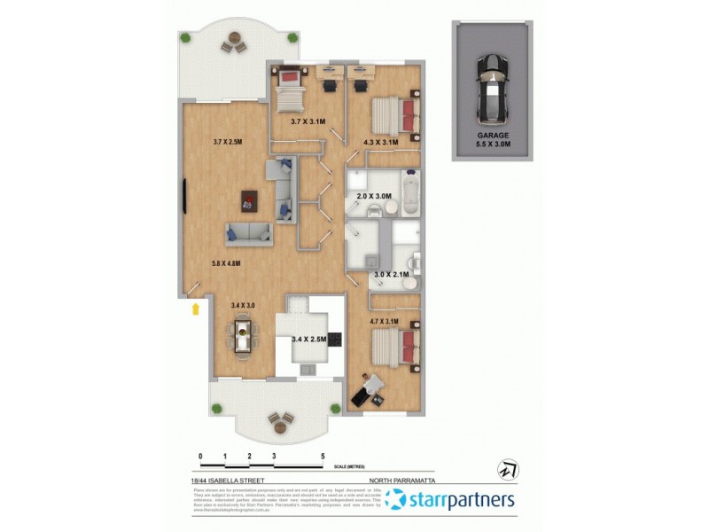 18/44-48 Isabella Street, North Parramatta NSW 2151 Floorplan