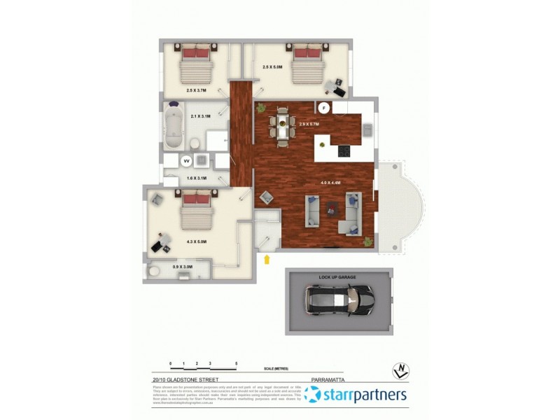 20/10-14 Gladstone St, North Parramatta NSW 2151 Floorplan