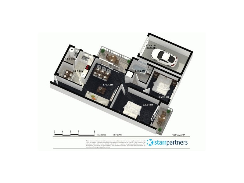 1/97 Great Western Highway, Parramatta NSW 2150 Floorplan