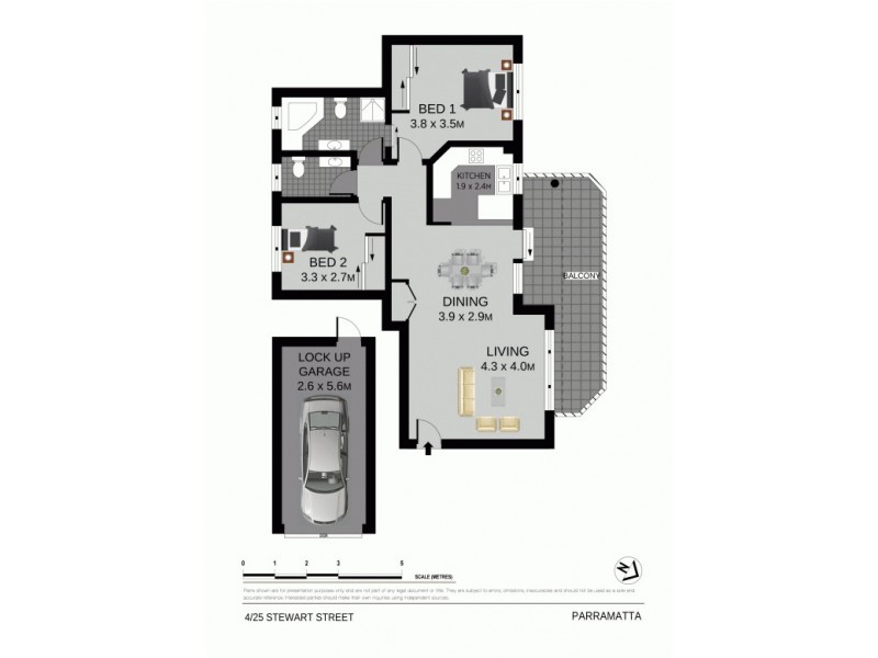 4/25 Stewart Street, Parramatta NSW 2150 Floorplan