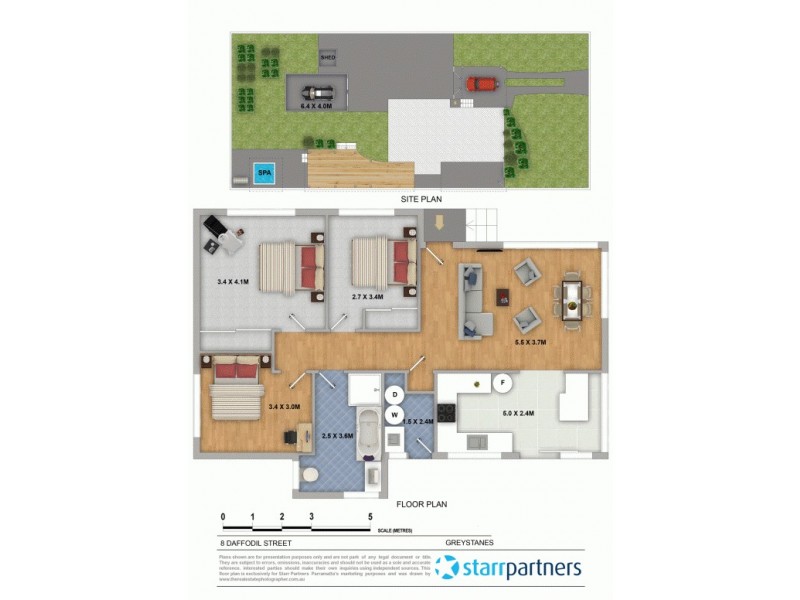 8 Daffodil Street, Greystanes NSW 2145 Floorplan