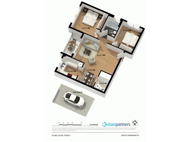 5/2 Bellevue Street, North Parramatta NSW 2151 Floorplan