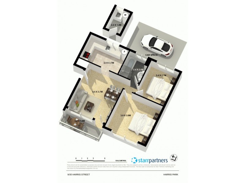 9/35 Harris Street, Harris Park NSW 2150 Floorplan