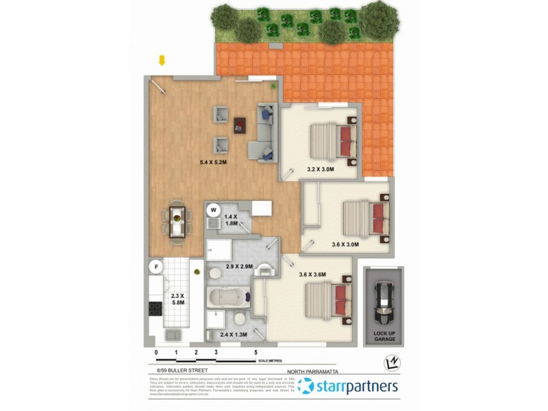 6/59 Buller St, North Parramatta NSW 2151 Floorplan