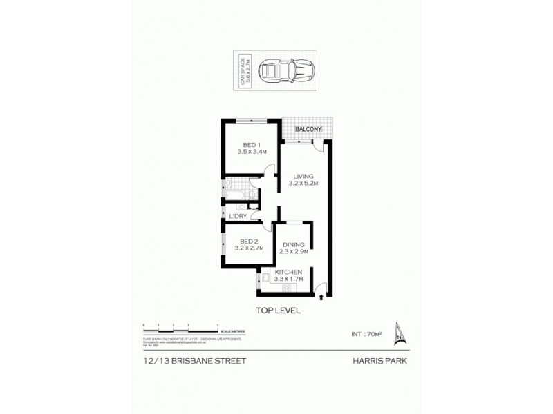 12/13 Brisbane Street, Harris Park NSW 2150 Floorplan