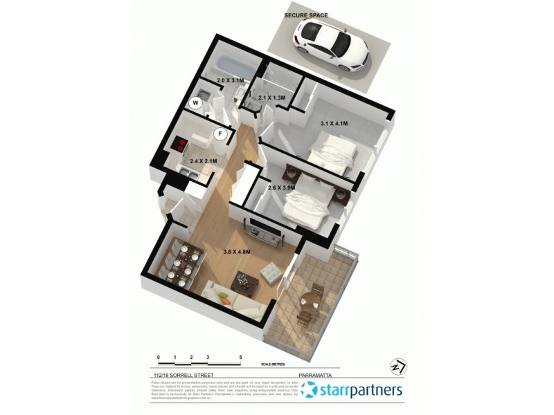 112/18 Sorrell Street, Parramatta NSW 2150 Floorplan