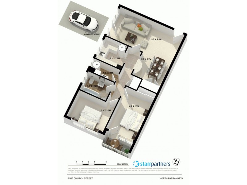 5/535 Church Street, North Parramatta NSW 2151 Floorplan