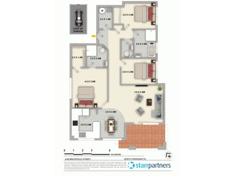 14/38 Brickfield Street, North Parramatta NSW 2151 Floorplan