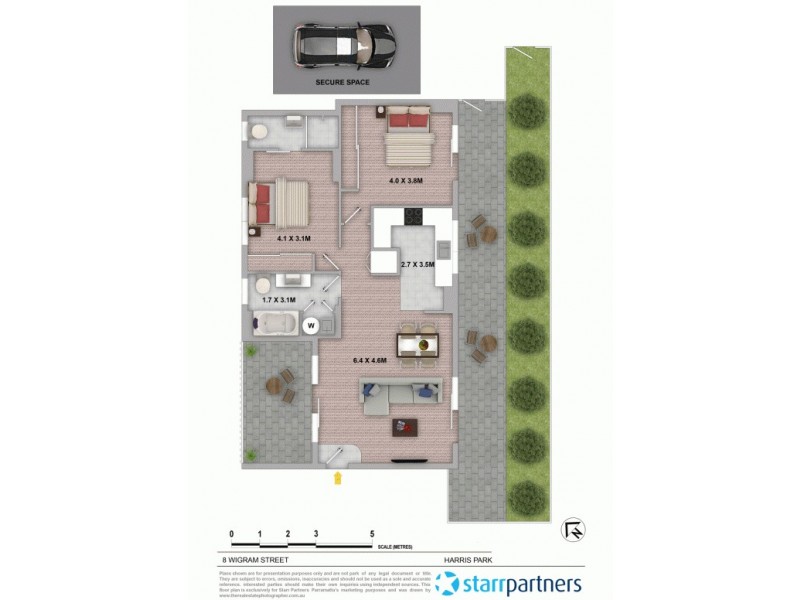 8 Wigram Street, Harris Park NSW 2150 Floorplan