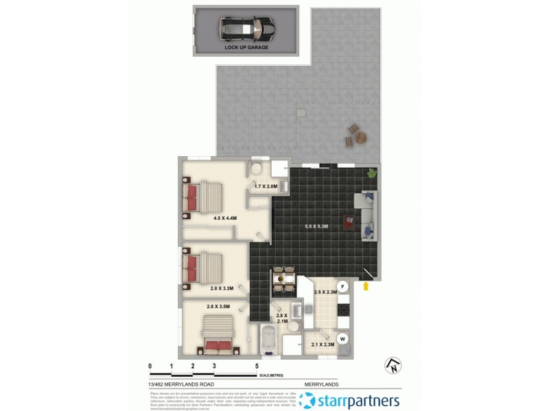 13/482-484 Merrylands Road, Merrylands NSW 2160 Floorplan