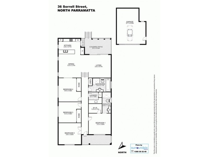 36 Sorrell Street, North Parramatta NSW 2151 Floorplan