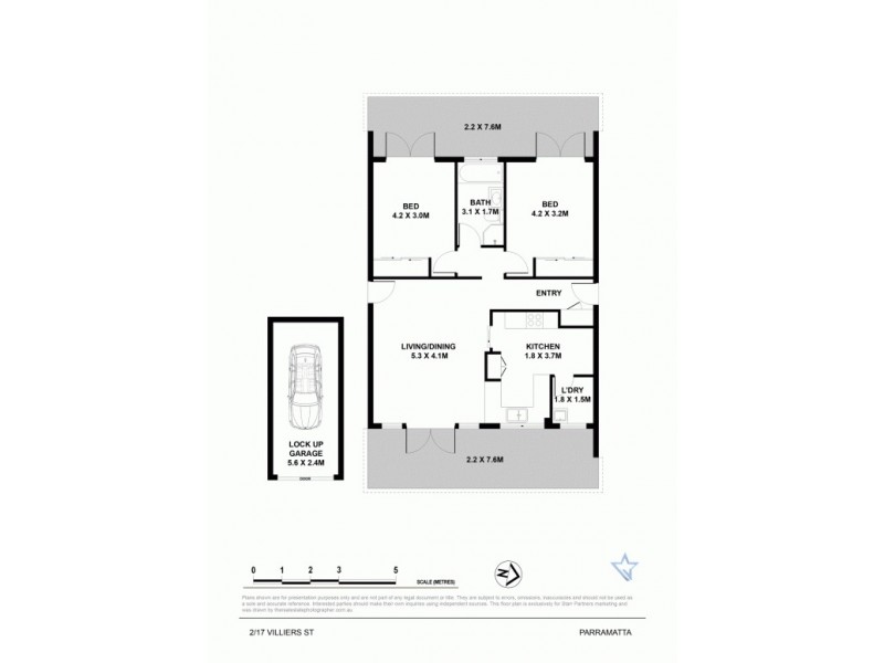 2/17 Villiers Street, North Parramatta NSW 2151 Floorplan