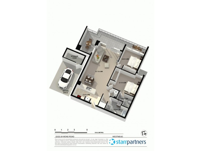 22/24-28 Mons Road, Westmead NSW 2145 Floorplan