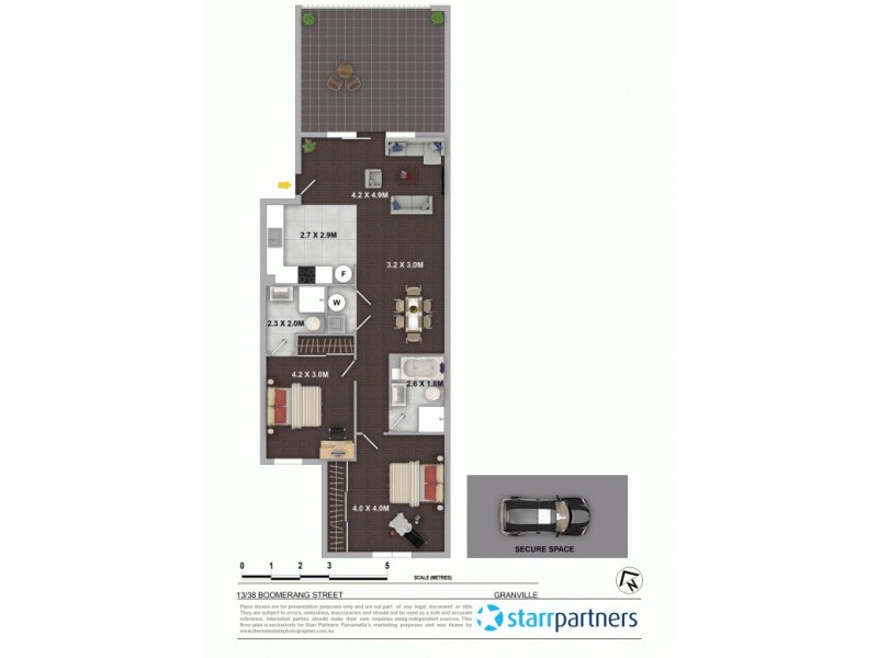 13/38 Boomerang Street, Granville NSW 2142 Floorplan