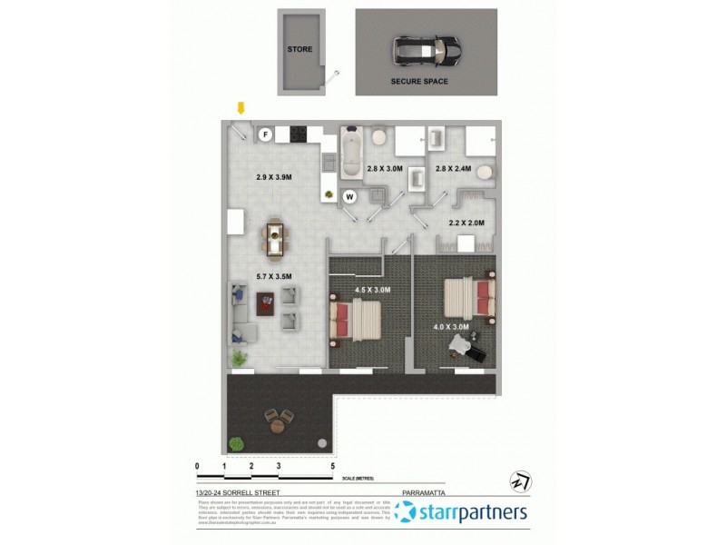 13/20-24 Sorrell Street, Parramatta NSW 2150 Floorplan