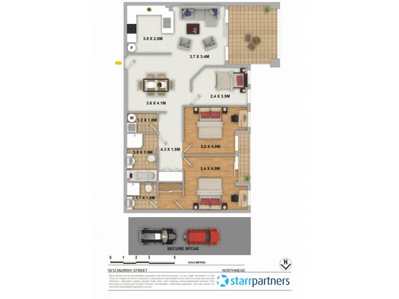 16/12 Murray Street, Northmead NSW 2152 Floorplan
