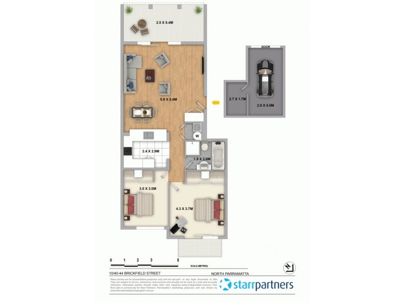 10/40-44 Brickfield Street, North Parramatta NSW 2151 Floorplan