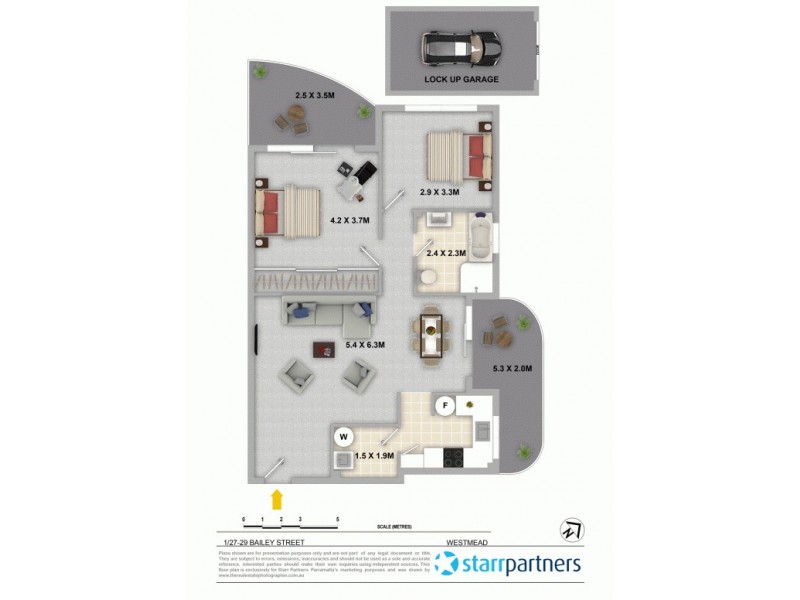 1/27-29 Bailey Street, Westmead NSW 2145 Floorplan
