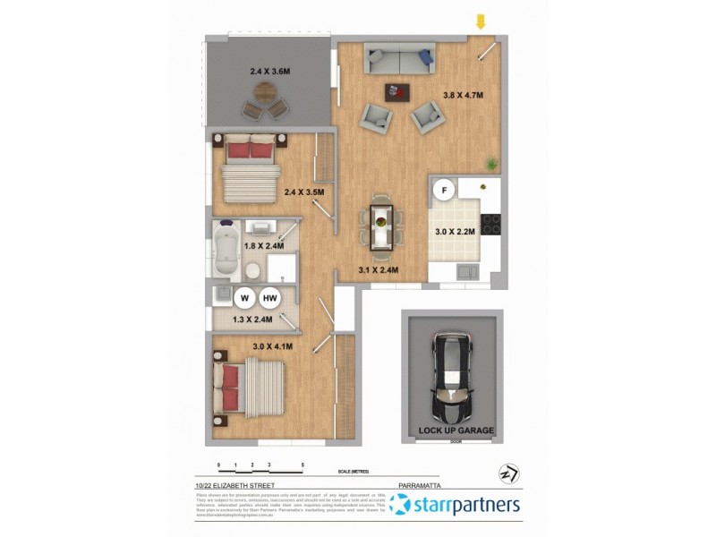 10/22-24 Elizabeth Street, Parramatta NSW 2150 Floorplan