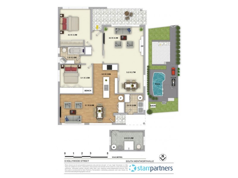 6 Hollywood Street, South Wentworthville NSW 2145 Floorplan