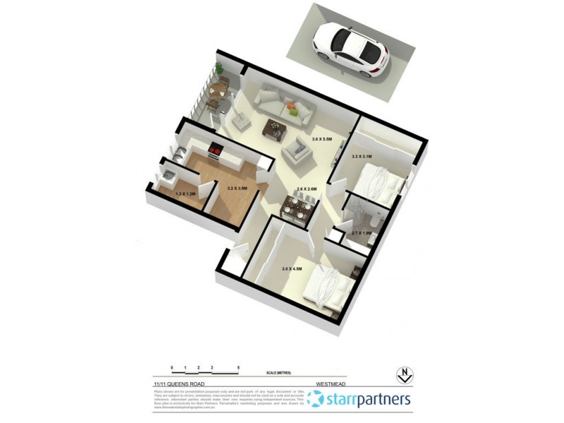 11/11 Queens Road, Westmead NSW 2145 Floorplan