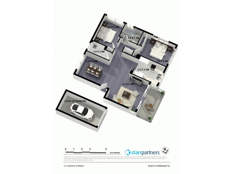 1/7 Castle Street, North Parramatta NSW 2151 Floorplan