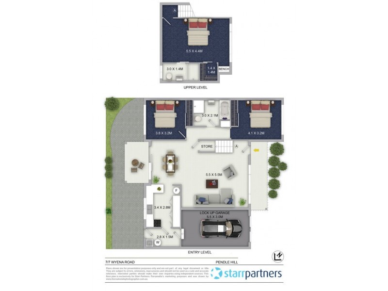 7/7 Wyena Road, Pendle Hill NSW 2145 Floorplan