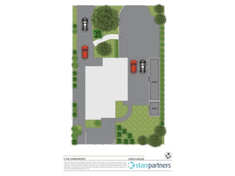 3 The Carriageway, North Rocks NSW 2151 Floorplan