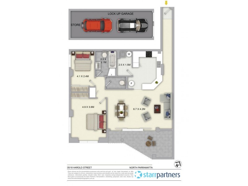 35/18 Harold Street, Parramatta NSW 2150 Floorplan