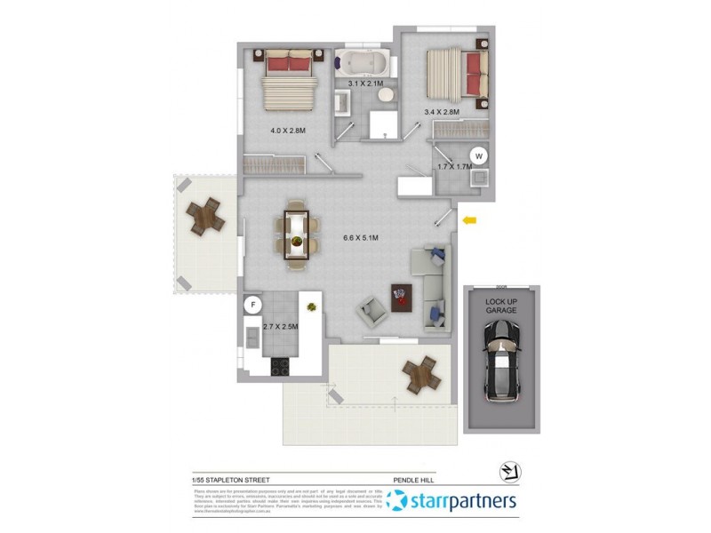 1/55 Stapleton Street, Pendle Hill NSW 2145 Floorplan