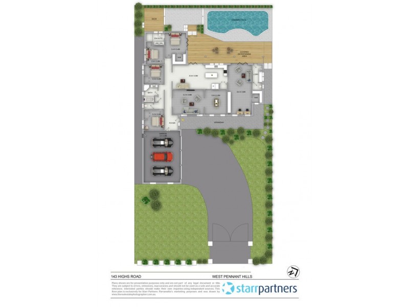 143 Highs Road, West Pennant Hills NSW 2125 Floorplan