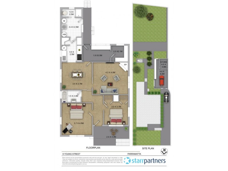 8 Young Street, Parramatta NSW 2150 Floorplan