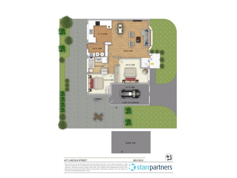 4/71 Lincoln Street, Belfield NSW 2191 Floorplan