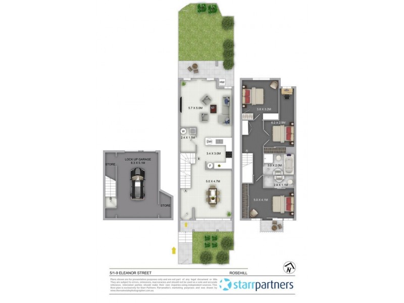 5/1-9 Eleanor Street, Rosehill NSW 2142 Floorplan