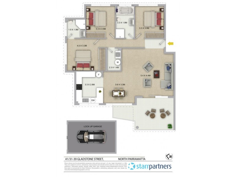 41/31-39 Gladstone Street, North Parramatta NSW 2151 Floorplan