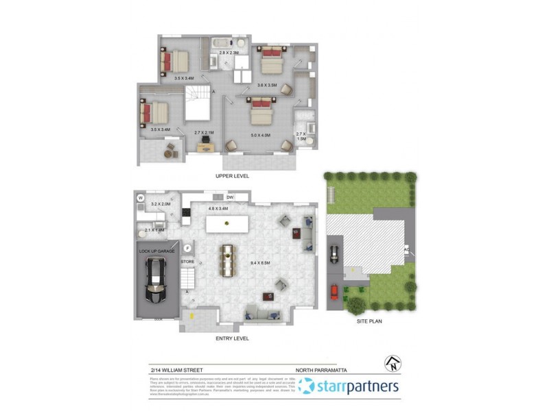 2/14 William Street, North Parramatta NSW 2151 Floorplan