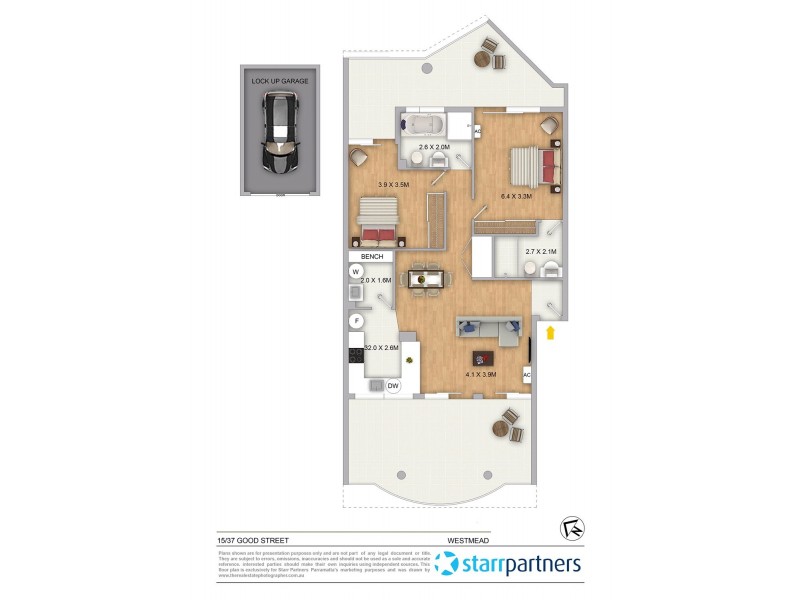 15/37-43 Good Street, Westmead NSW 2145 Floorplan