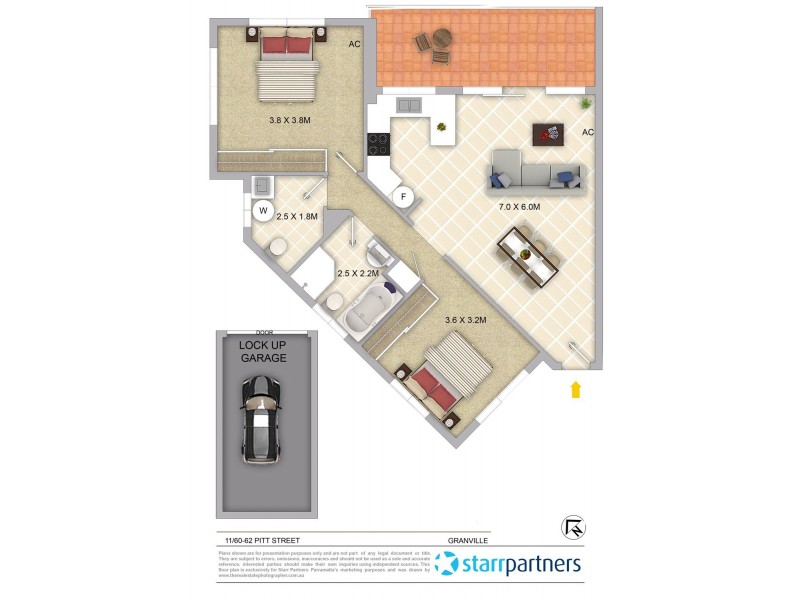 11/60-62 Pitt Street, Granville NSW 2142 Floorplan