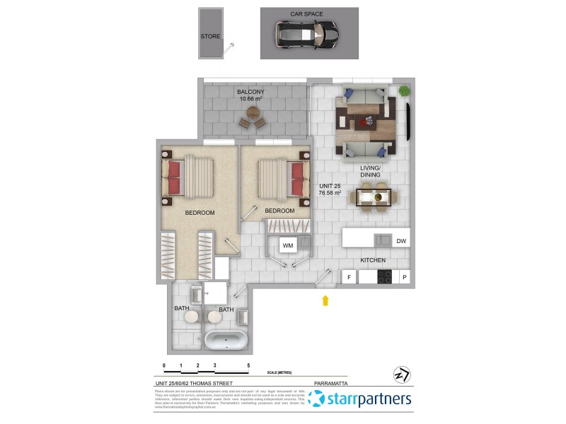 25/60-62 Thomas Street, Parramatta NSW 2150 Floorplan