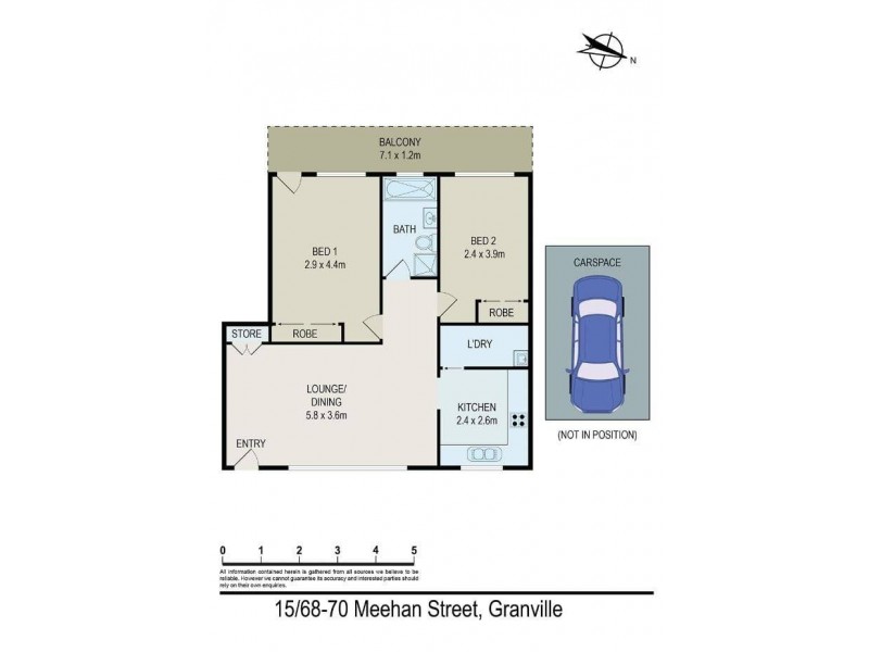 15/68-70 Meehan Street, Granville NSW 2142 Floorplan