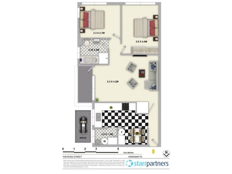 7/49 Ross Street, Parramatta NSW 2150 Floorplan