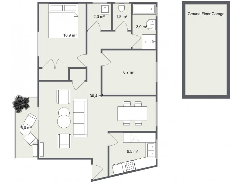34/17-25 Elizabeth Street, Parramatta NSW 2150 Floorplan