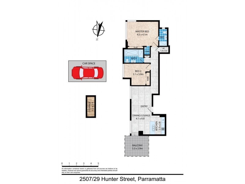 2507/29 Hunter Street, Parramatta NSW 2150