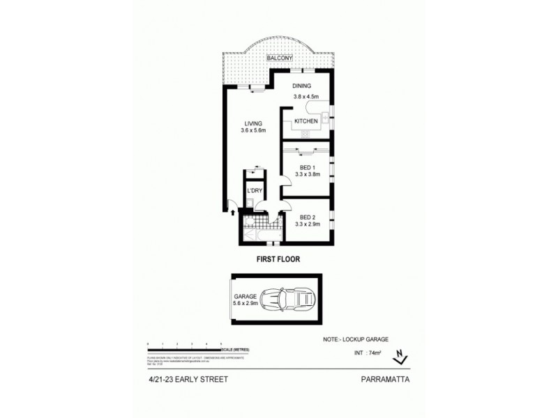 4/21-23 Early Street, Parramatta NSW 2150 Floorplan