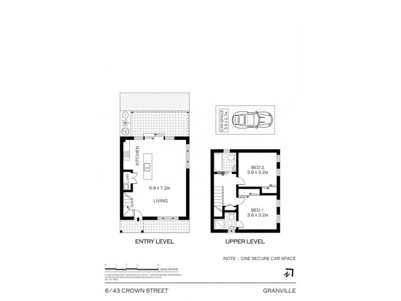2/43 Crown Street, Granville NSW 2142