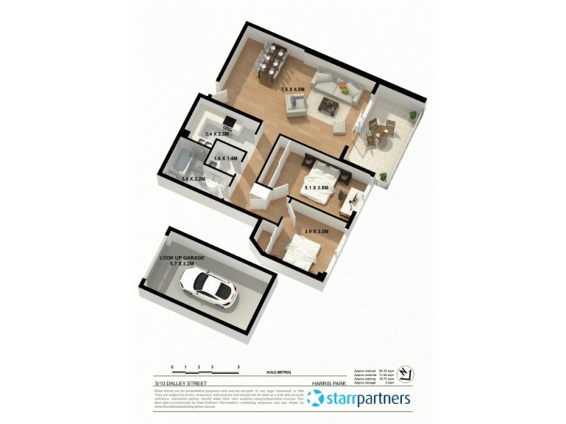 5/10 Dalley Street, Harris Park NSW 2150 Floorplan