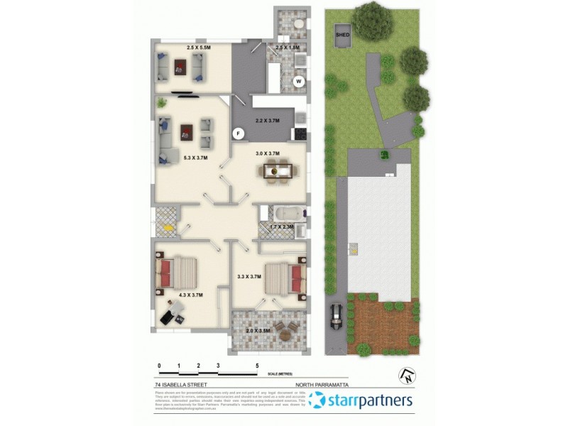 74 Isabella St, North Parramatta NSW 2151 Floorplan