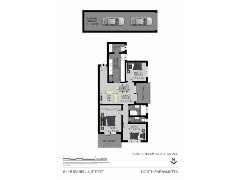 8/15-17 Isabella Street, North Parramatta NSW 2151 Floorplan