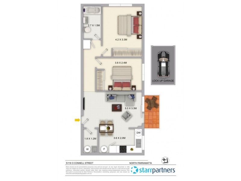 5/116 O’Connell Street, North Parramatta NSW 2151 Floorplan